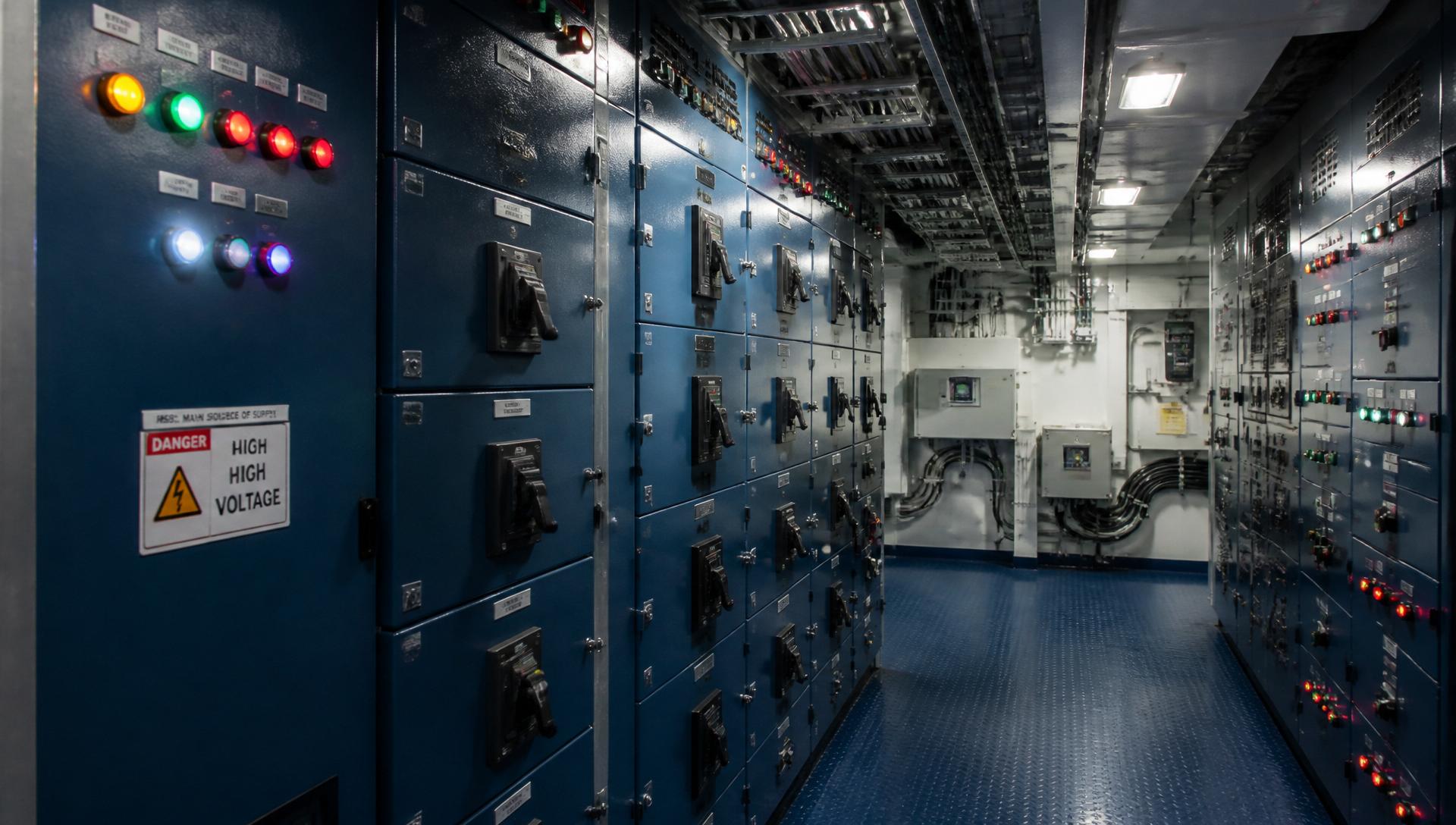 Marine electrical switchboard